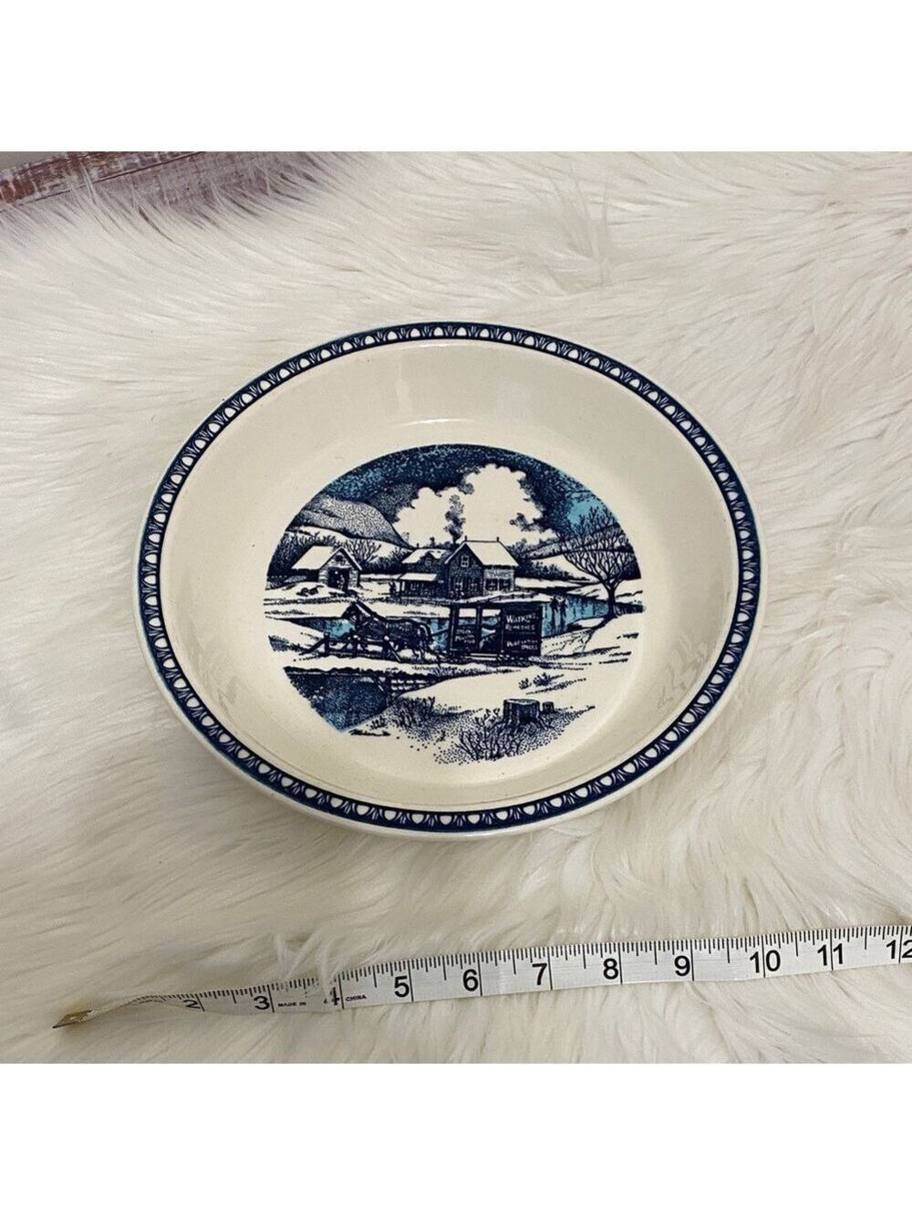 Vintage Watkins 1982 plates Scenic
